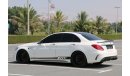 مرسيدس بنز C 63 AMG Std مرسيدس بنز اي ام جي C63s  2016 فل اوبشن فل كاربن فايبر  بحالة الوكالة