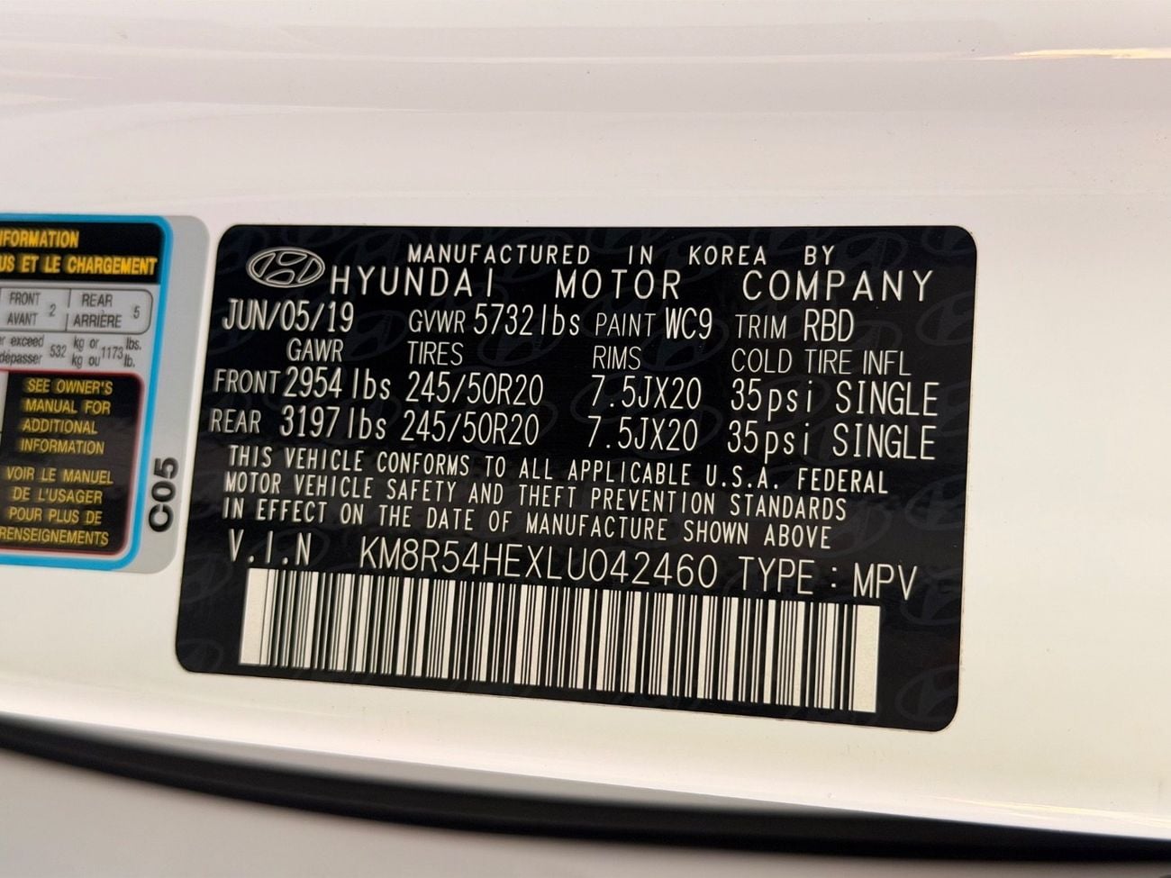 Hyundai Palisade PREMIUM NAPPA 2020 HYUNDAI PALISADE LIMITED 360CAMERA DOUBLE SUNROOF FULL OPTIONS IMPORTED FROM USA