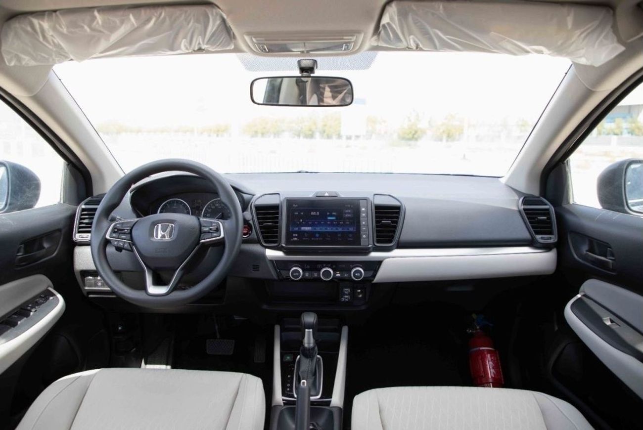 Honda City 2024 Honda City 1.5 LXS - Radiant Red inside Ivory