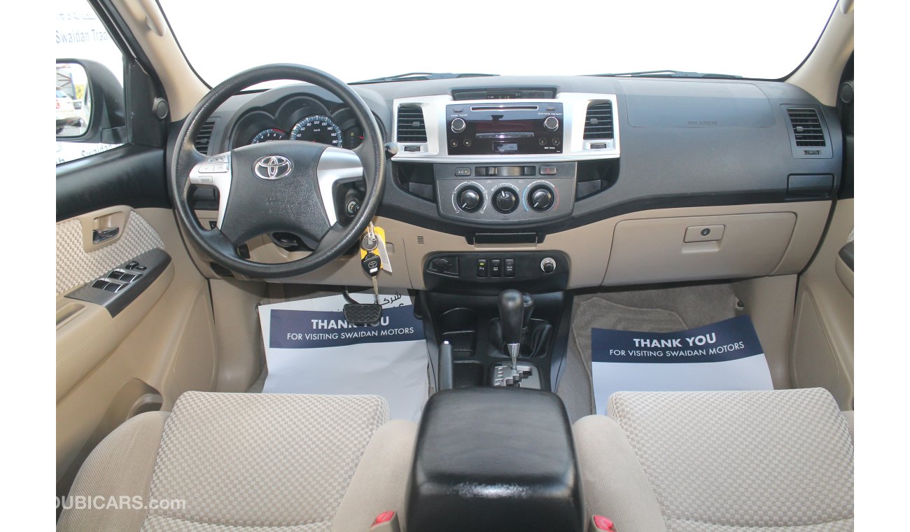 Toyota Fortuner 2.7L EXR 2015 MODEL REAR PARKING SENSOR GCC SPECS AND FREE REGISTRATION