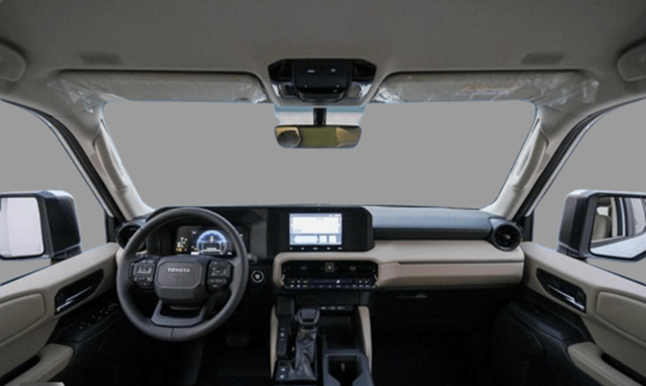 Toyota Prado ECTP2M032 - 2025 Toyota Prado - 2.7L Petrol Auto - White with Beige Interior – Mid Options