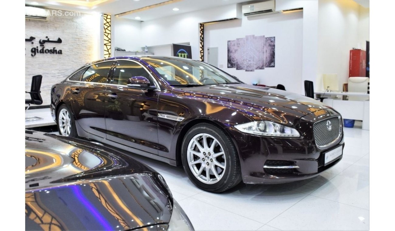 Jaguar XJ Luxury Luxury EXCELLENT DEAL for our Jaguar XJ L ( 2012 Model! ) in Burgundy Color! GCC Specs