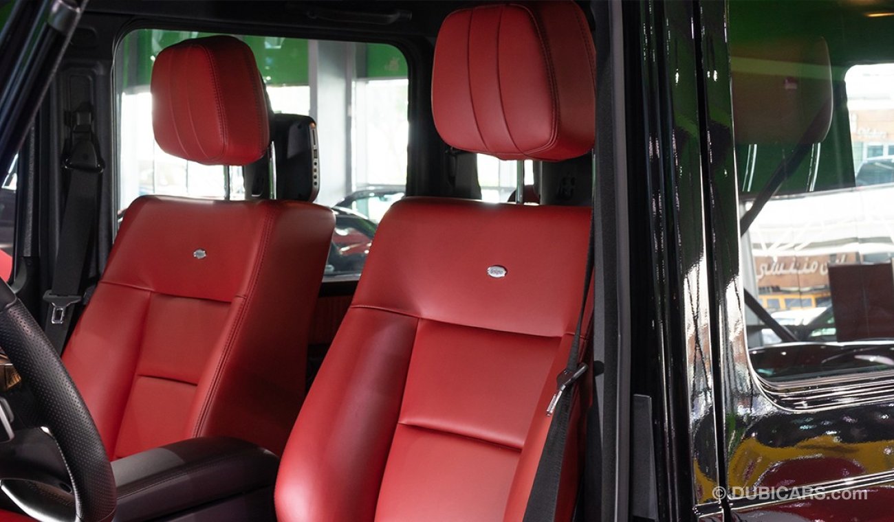 مرسيدس بنز G 63 AMG G63 WITH DESIGNO SEATS IN GREAT CONDITION (FULL SERVICE HISTORY AVAILABLE)