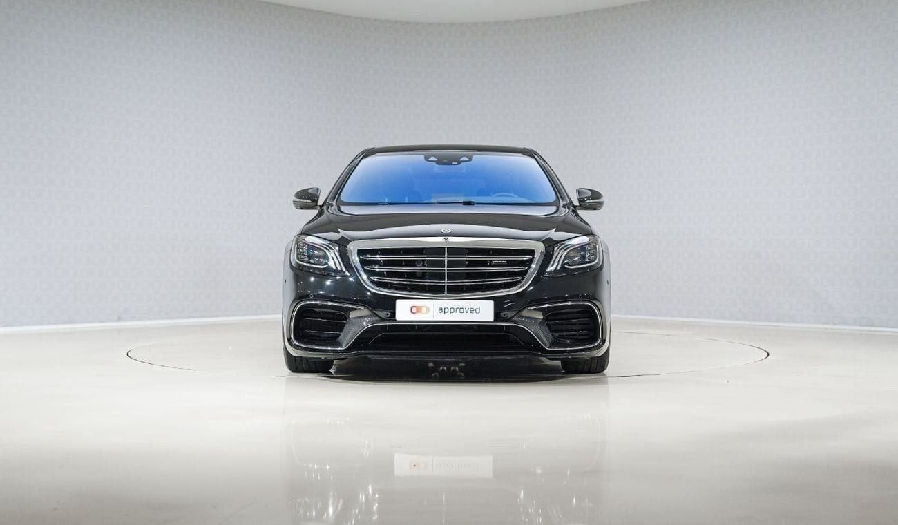 مرسيدس بنز S 63 AMG - AED 6,954 P/M - 2 Years Warranty