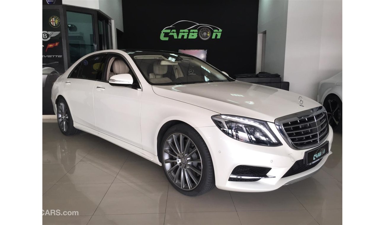 مرسيدس بنز S 500 2014 - gulf specs, fully loaded warranty till Nov 2016