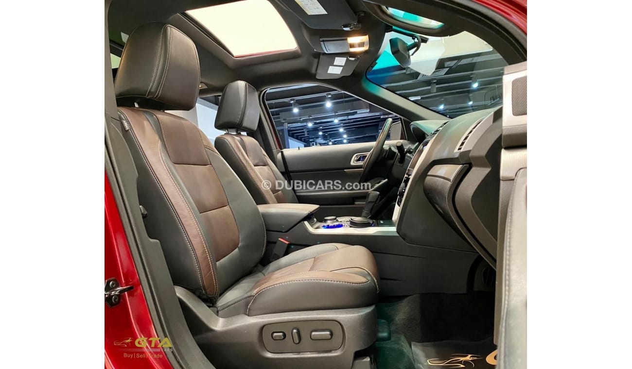 فورد اكسبلورر سبورت تراك 2015 Ford Explorer Sport Ecoboost 4WD , Ford Warranty, Service History, GCC