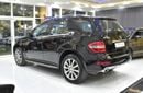 مرسيدس بنز ML 350 EXCELLENT DEAL for our Mercedes Benz ML350 4Matic ( 2011 Model ) in Black Color GCC Specs