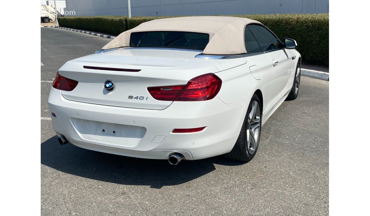 BMW 640i AED 5439/ month $$$.WE PAY YOUR 5%VAT*  CONVERTIBLE TWIN TURBO  FULL OPTION JUST ARRIVED!! 640 i