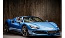 فيراري 296 GTS 3.0T V6 Spider F1 DCT RIGHT HAND DRIVE