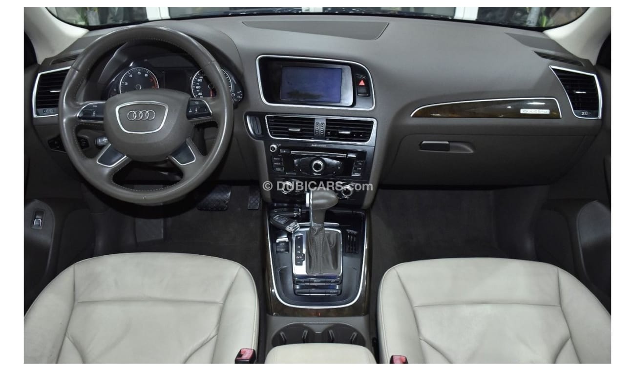 Audi Q5 EXCELLENT DEAL for our Audi Q5 2.0t Quattro ( 2014 Model ) in Blue Color GCC Specs