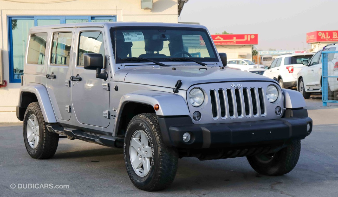 Jeep Wrangler r Unlimited 3.6L 40WD - GCC SPECS -4 DOORS - ZERO KILOMETER - (Price Offered-For Export)