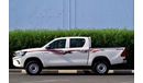Toyota Hilux 2.4 Diesel Double Cab Pick up 2016 model with Rear camera, bedliner-towing hook - bumper