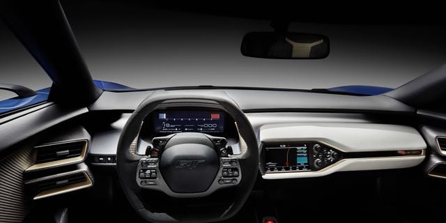 Ford GT interior - Cockpit