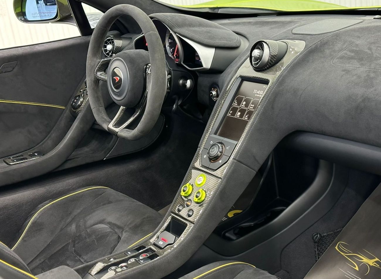 مكلارين 650S 2015 McLaren 650S Spider MSO, Full Carbon Fiber Package(Top Specs P1 Looks Rim) Full McLaren History