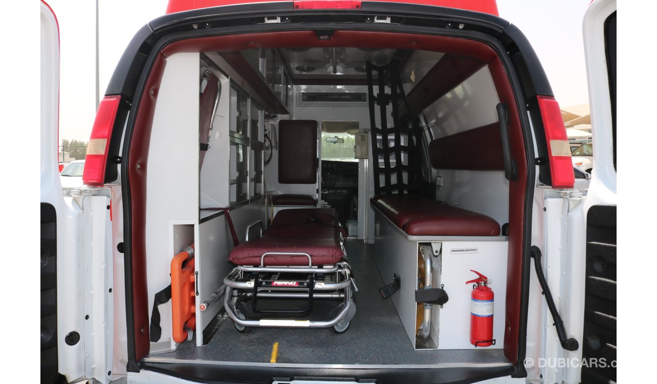 GMC Savana FULLY EQUIPPED AMBULANCE 2009 WITH GCC SPECS