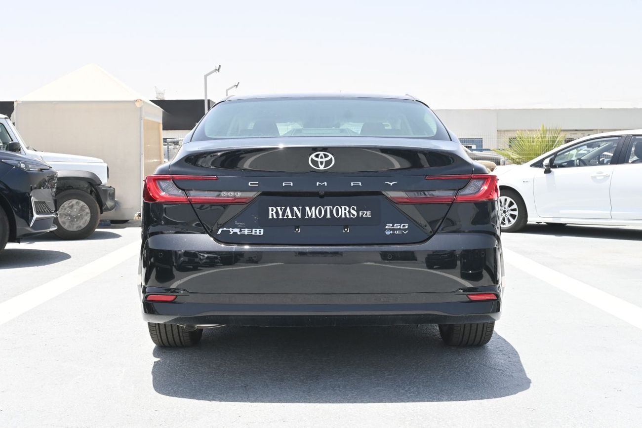 تويوتا كامري Toyota Camry 2.5L Hybrid Chinese, Model 2025, Color Black
