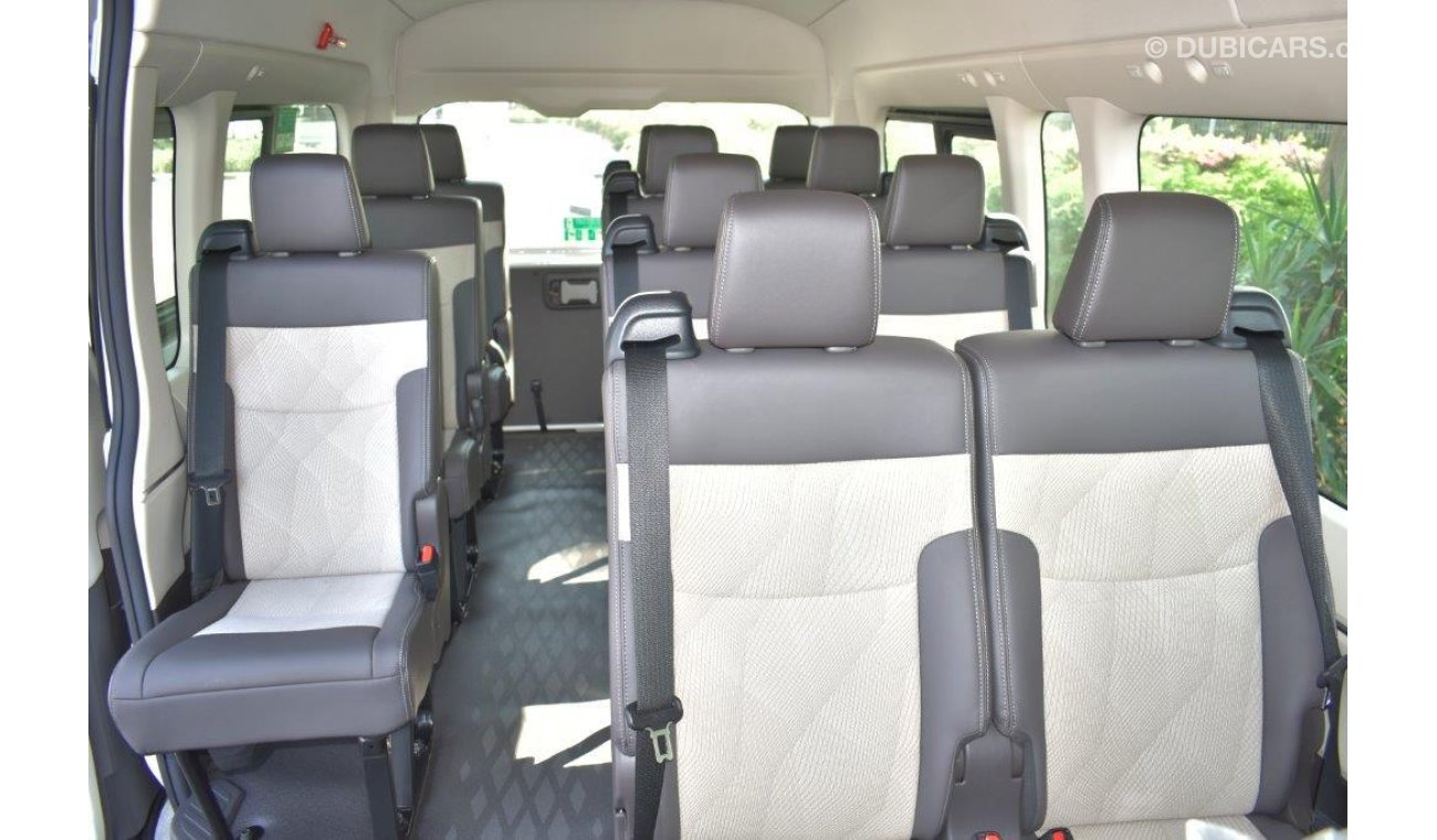Toyota Hiace High Roof Gl 2.8l Turbo Diesel 13 Seater  Manual Transmission With Rear Automatic Ac And Cooler