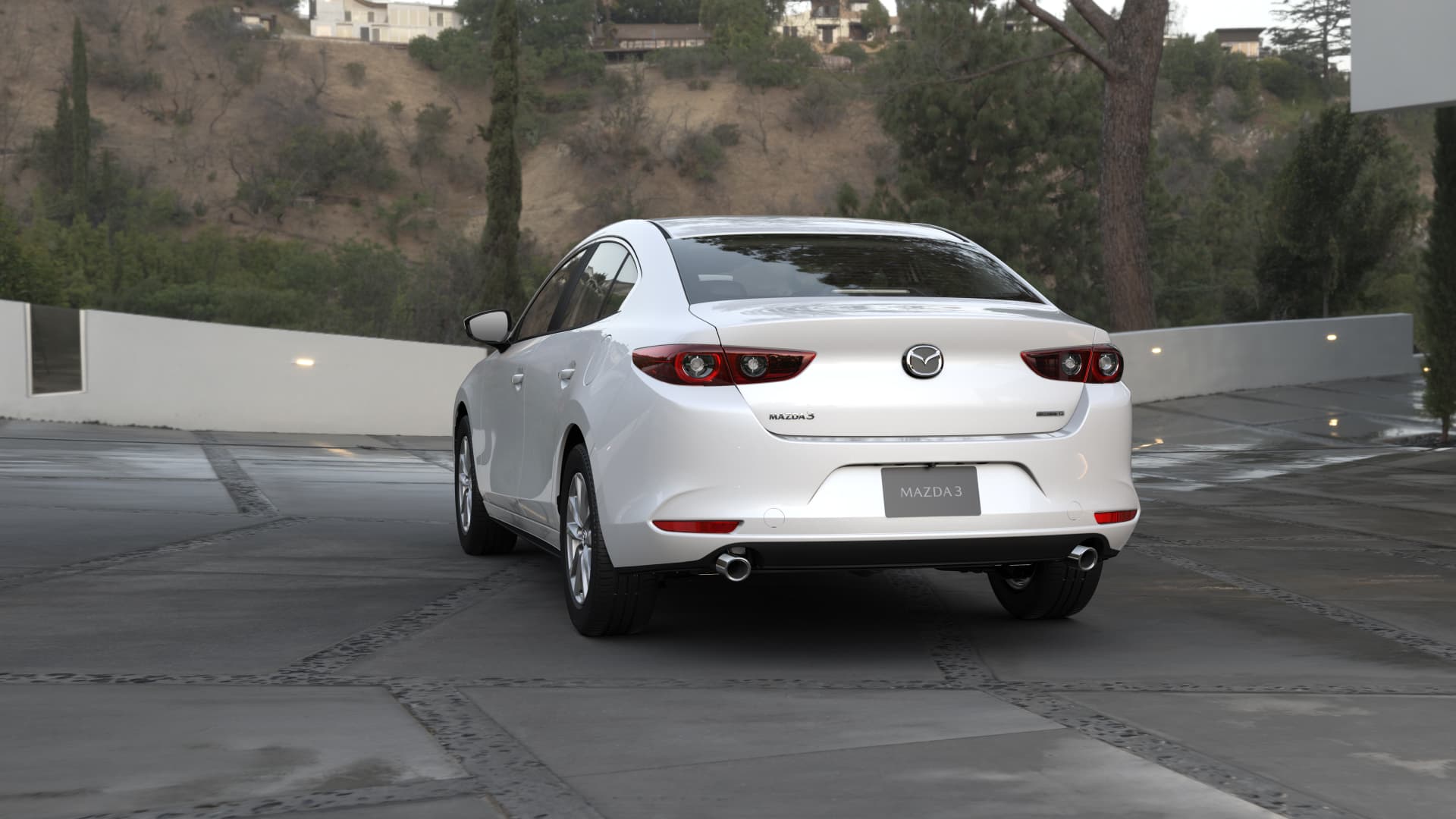 Mazda 3 exterior - Rear Right Angled
