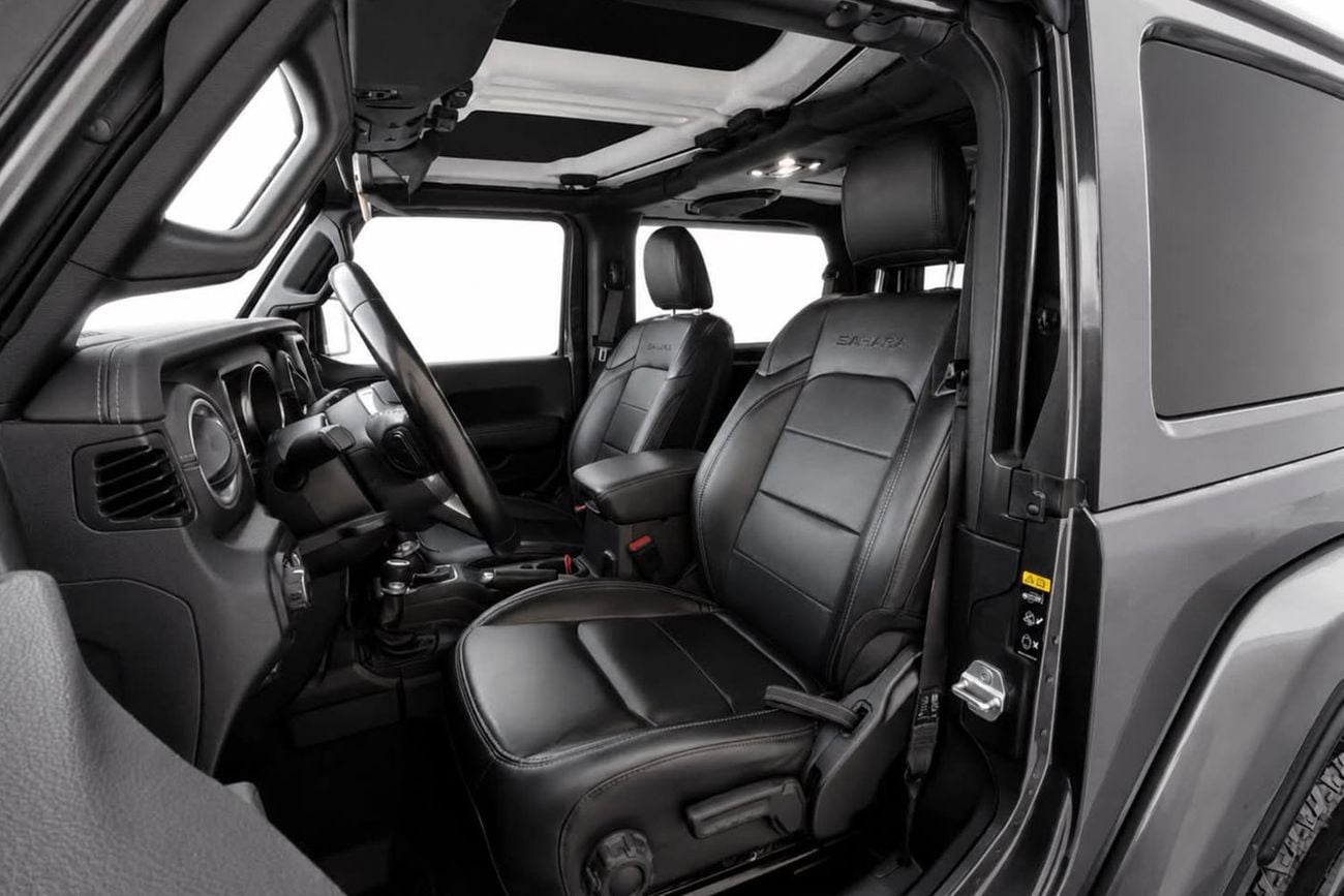 Jeep Wrangler SAHARA Jeep Wrangler 3.6 V6 2-Door 2022 l Full Agency Service l AED 2,252 / Monthly