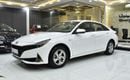 Hyundai Elantra EXCELLENT DEAL for our Hyundai Elantra ( 2022 Model ) in White Color GCC Specs