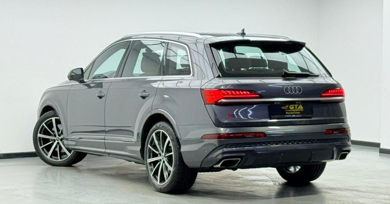Audi Q7 45 TFSI quattro S Line 2.0L 2025 Audi Q7 45 TFSI S Line, Audi Warranty+Service Contract+Full Service