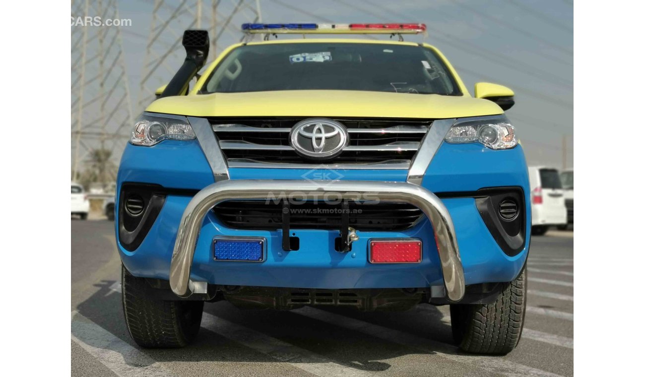 Toyota Fortuner 2.4L Diesel, Police Lights, Alarm, Leather Seats, (ONLY FOR UNITED NATION ORDERS)  (CODE # TFBO01)