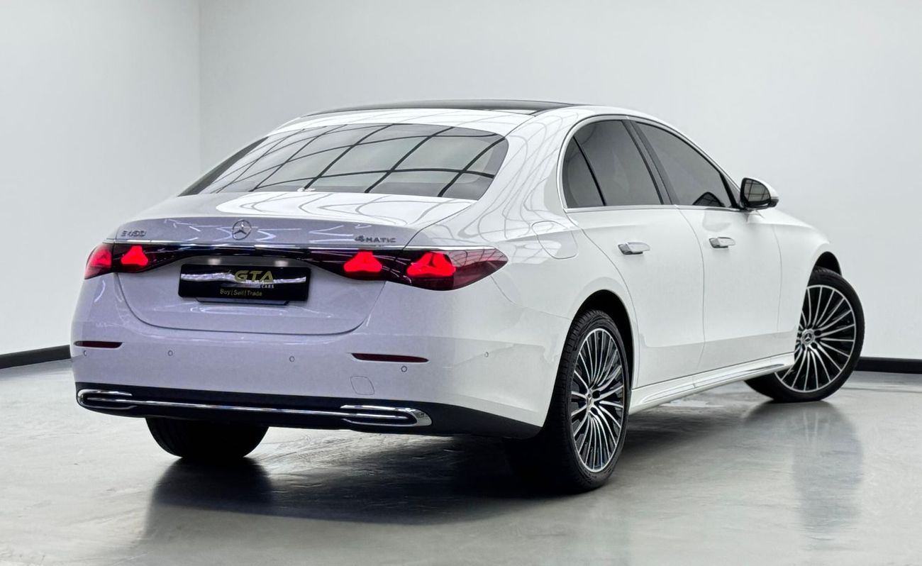 Mercedes-Benz E 450 2024 Mercedes Benz E450 4MATIC, Warranty, Fully Loaded, Very Low Km, Excellent Condition