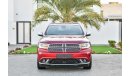 Dodge Durango V8 Citadel + Full Agency History - AED 1,449 PM! - 0% DP