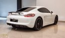 بورش كايمان جي تي أس 2016 Porsche Cayman GTS, Warranty, Full Service History, GCC