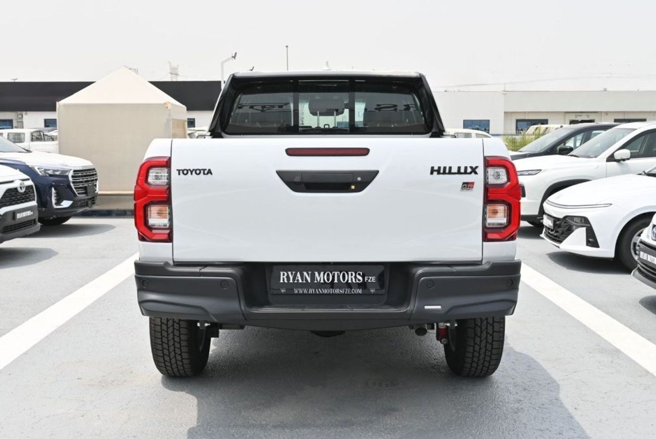 تويوتا هيلوكس Toyota Hilux GR Sport 4.0L V6, Petrol, 4WD, Pickup, Model 2024, Color White