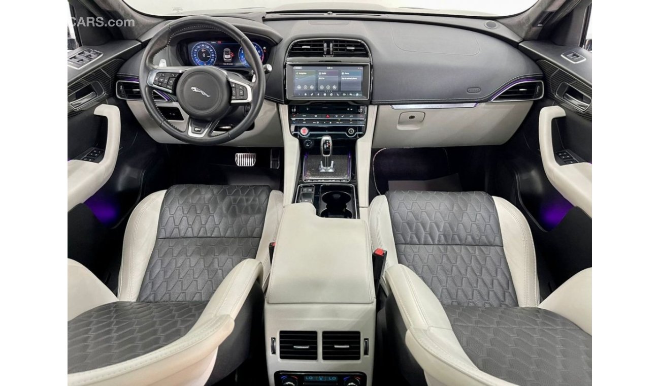 جاكوار F بيس 2020 Jaguar F Pace SVR SuperCharged, 01/2025 Agency Warranty + Service Contract, GCC