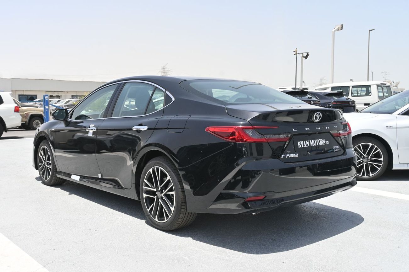 تويوتا كامري Toyota Camry 2.5L Hybrid Chinese, Model 2025, Color Black