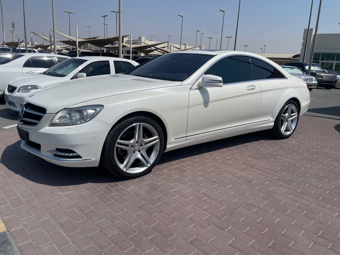 مرسيدس بنز CL 500 وارد اليابان اوراق جمارك نظيفة جدا ًبدون حوادث