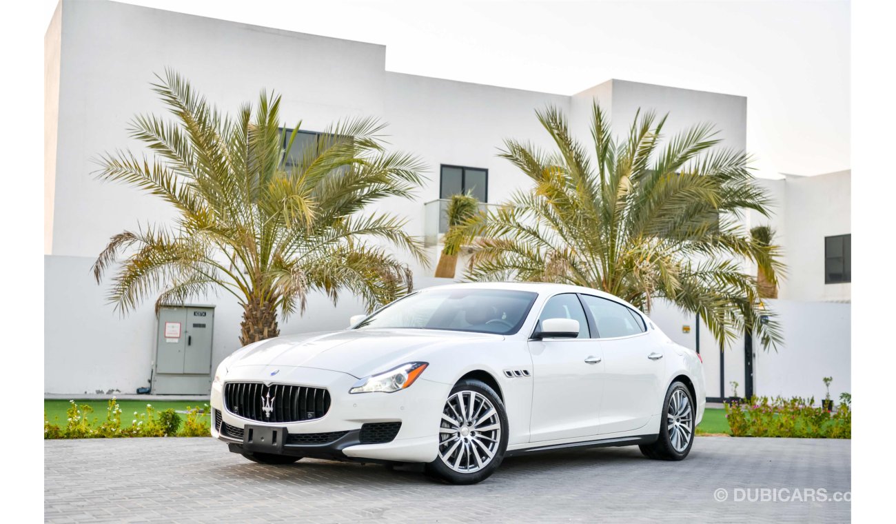 Maserati Quattroporte GCC - AED 2,918 Per Month! - 0% DP