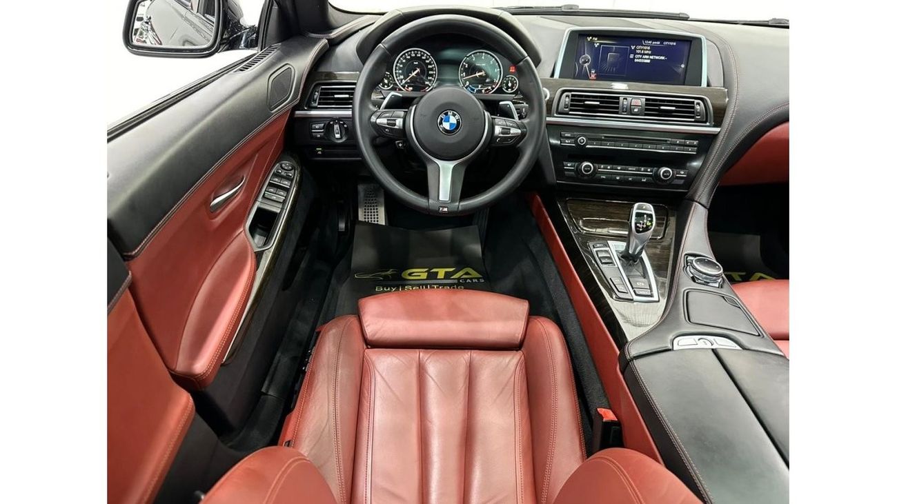 بي أم دبليو 640i M سبورت 2015 BMW 640i M-Sport, Full BMW Service History, Very Low Kms, GCC