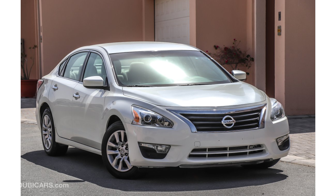 Nissan Altima 2014 GCC under Warranty with Zero Down-Payment.