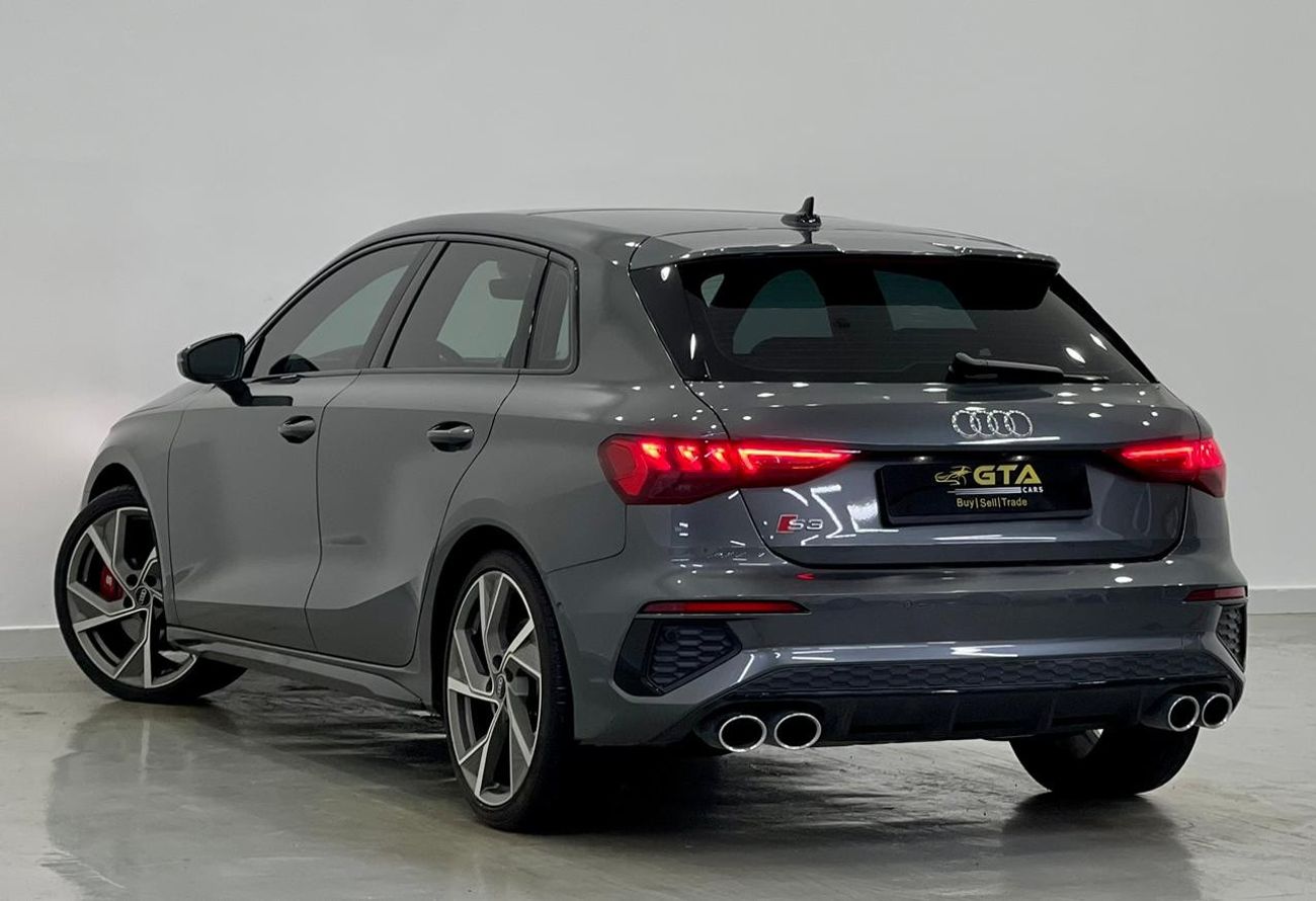 Audi S3 Sportback 2021 Audi S3 2.0 TFSI Quattro S tronic, Audi Warranty + Service Contract, GCC