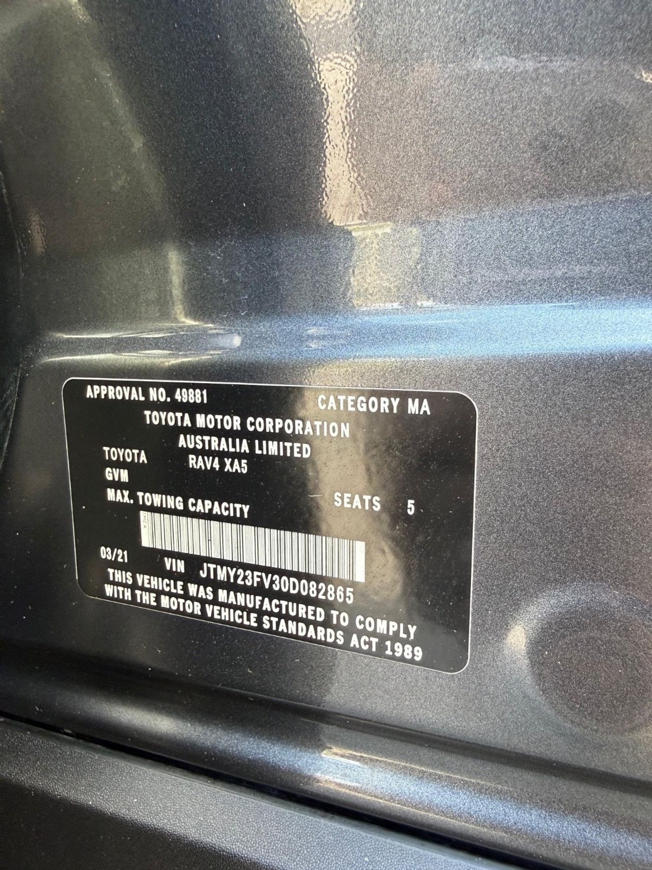 تويوتا راف ٤ Cruise Hybrid export from Australia