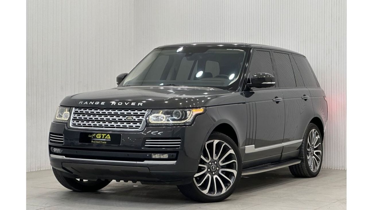 لاند روفر رينج روفر 2014 Range Rover Vogue SE Supercharged, Full Service History, Excellent Condition, GCC