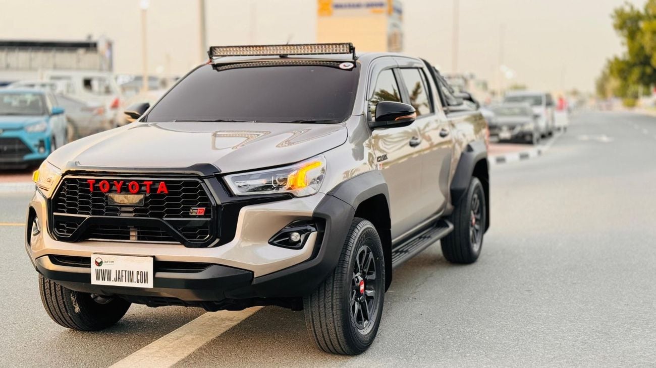 Toyota Hilux MODIFIED TO 2024 GR SPORT | AFTER MARKET SIDE FENDERS | 2.8L DIESEL | RHD | ELECTRIC SEAT | BACK CAM