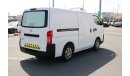 Nissan Urvan CHILLER WITH GCC SPEC