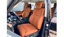 لكزس LX 570 Black Edition  5.7L Petrol Full Option with MBS Autobiography VIP Massage Seat and Roof Star Light (