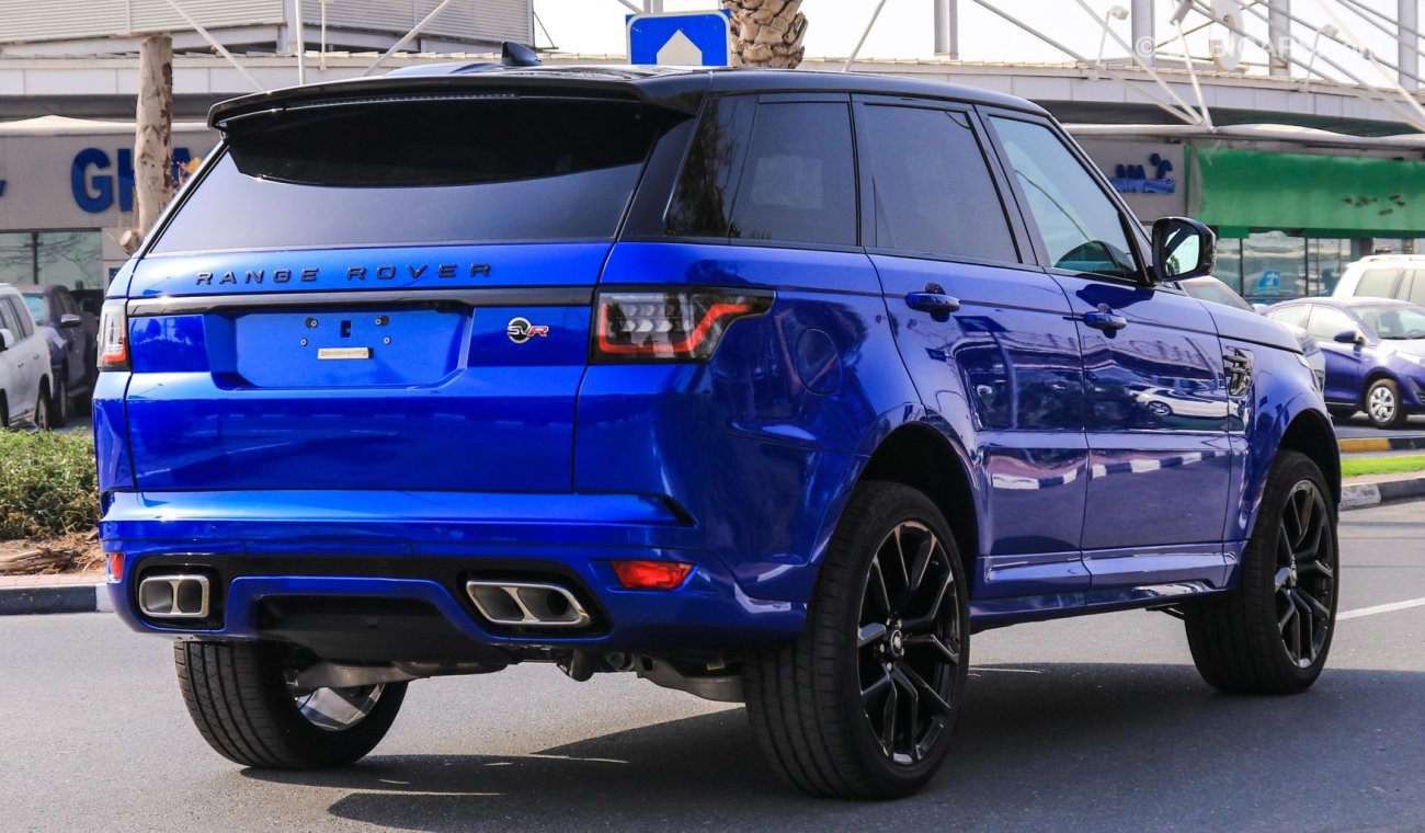 Land Rover Range Rover Sport SVR VELOCITY BLUE