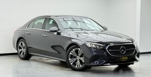 مرسيدس بنز E200 2.0L 2024 Mercedes Benz E200 AMG, Warranty, Fully Loaded, Very Low Kms, Excellent Condition, Korean