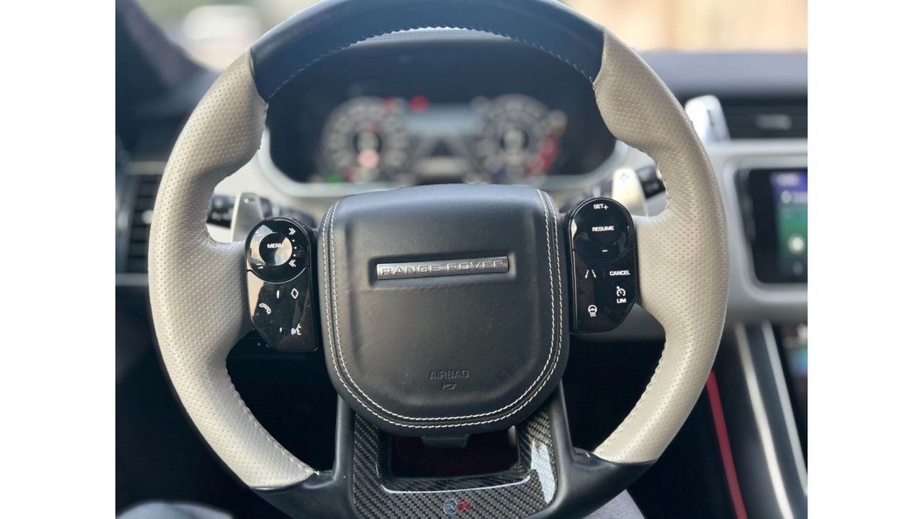 Land Rover Range Rover Sport AED 6,100 PM | SVR CARBON EDITION | UNDER WARRANTY | BRAND NEW CONDITION | LOW MILEAGE