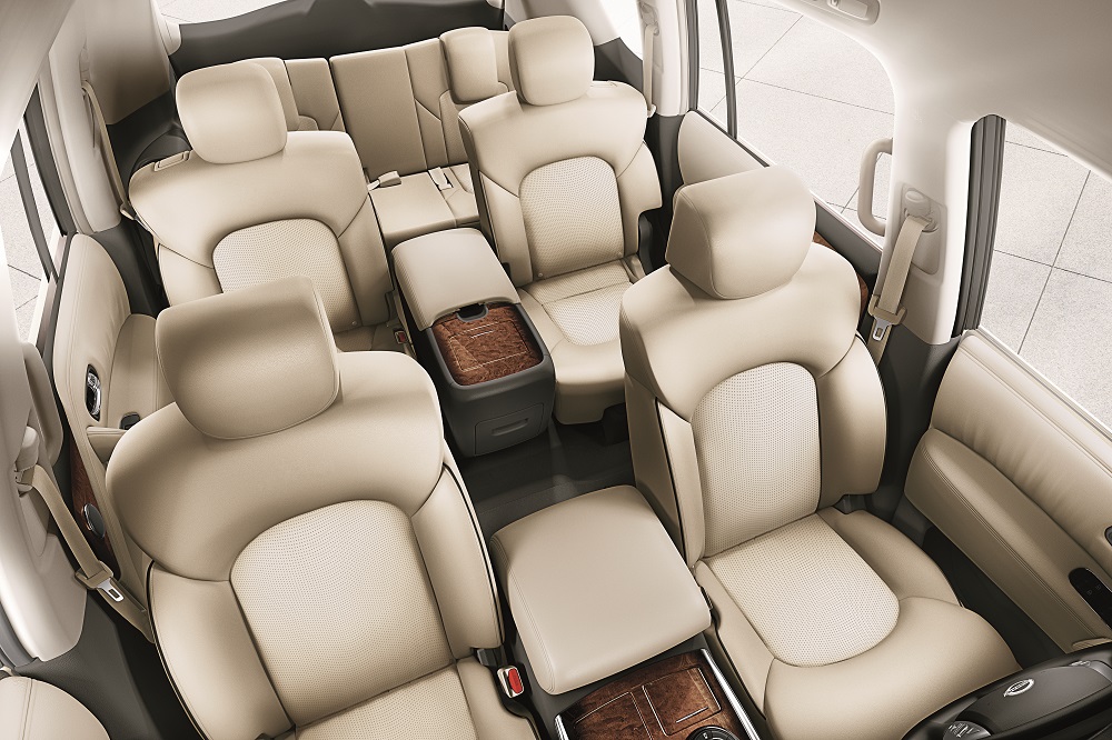 Nissan Armada interior - Seats