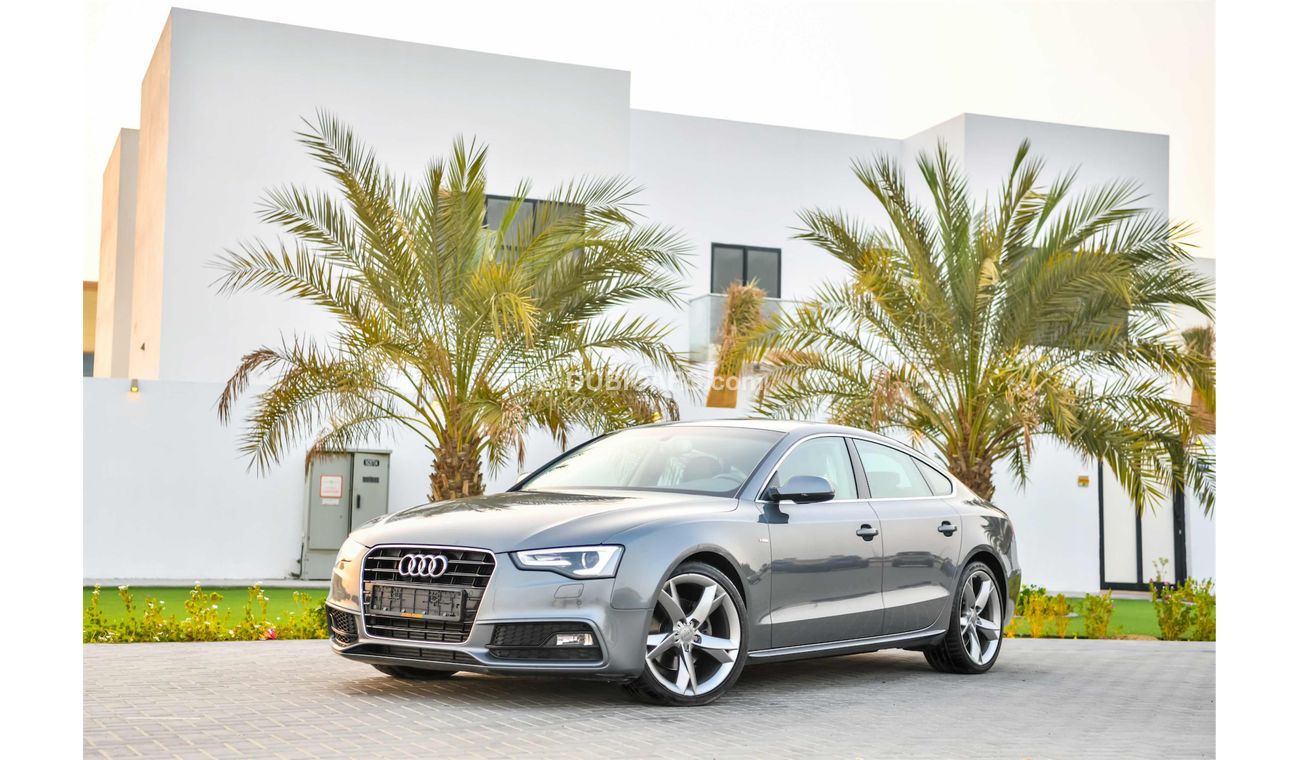 Audi A5 Sportback S-Line - With Warranty! Take this car home for only AED 960 Per Month! - 0% DP