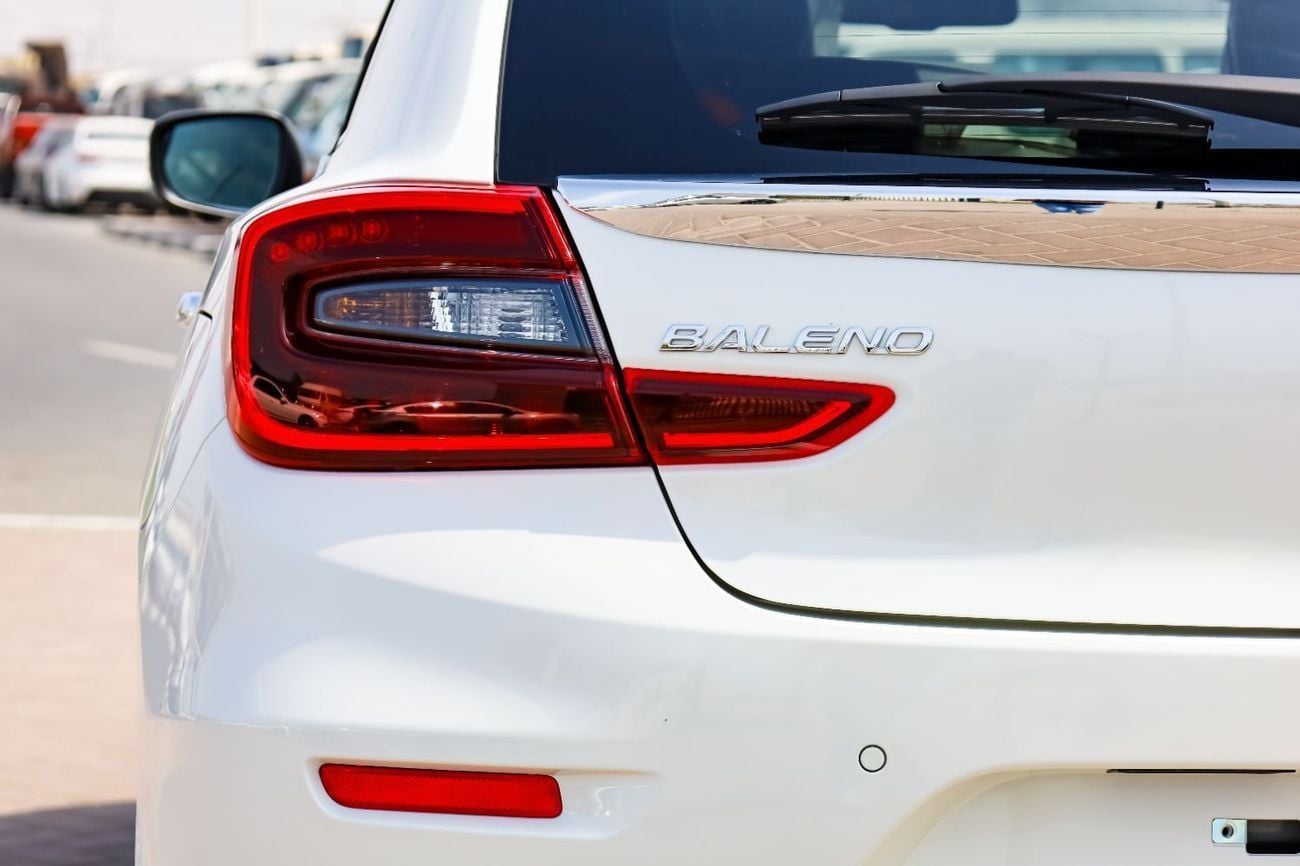 سوزوكي بالينو 2026 GLX – 1.5L Petrol | 360° View | 6 Airbags | Export Only | Best Price