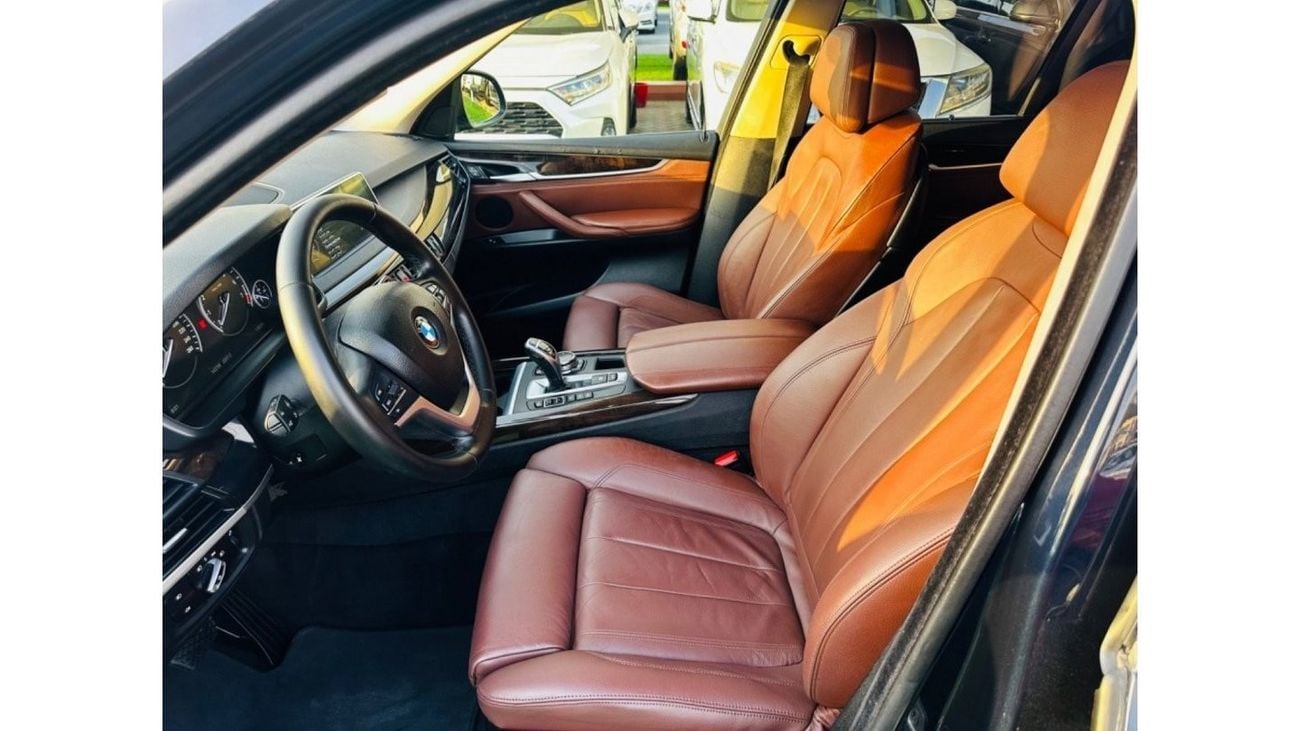 بي أم دبليو X5 35i اكسكلوسيف موديل 2014 خليجي فل مواصفات حاله ممتازه مالك واحد من الوكاله تشيكات وكاله