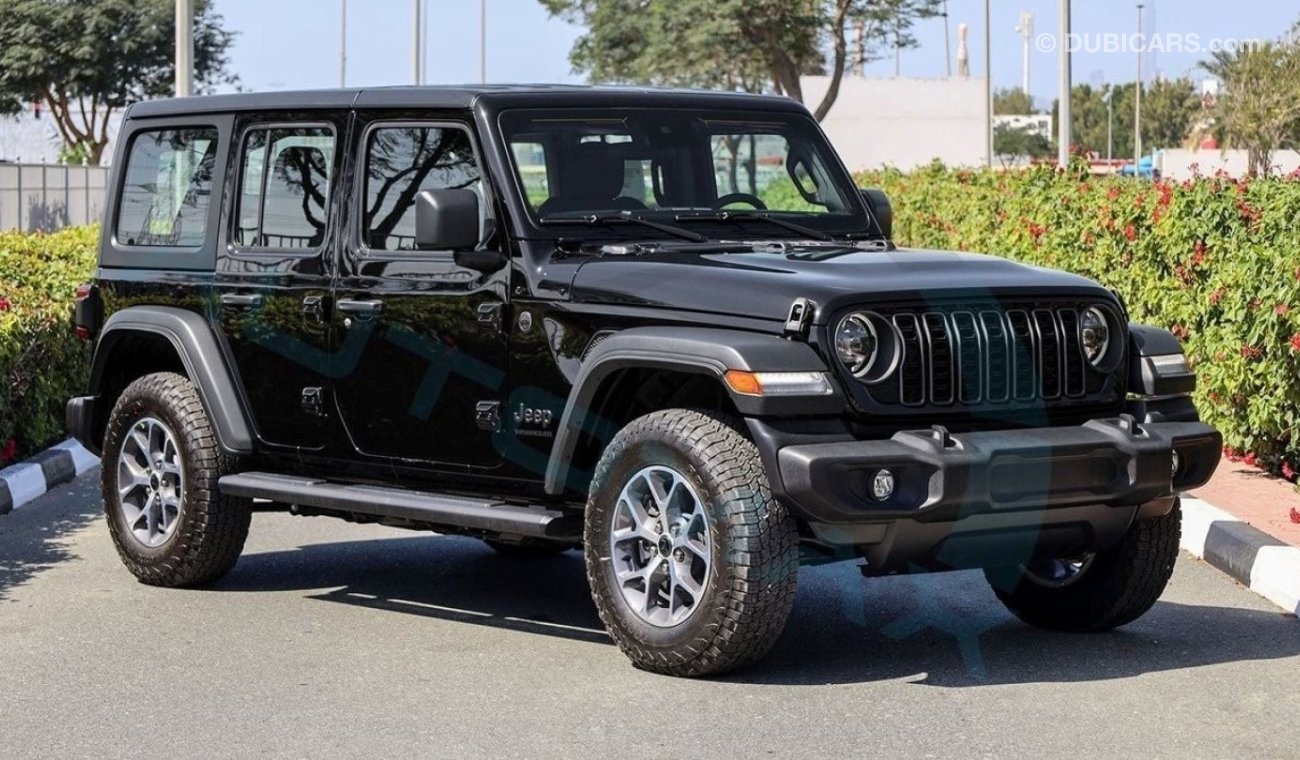 Jeep Wrangler Unlimited Sport Plus I4 2.0L Turbo , 2024 Без пробега , (ТОЛЬКО НА ЭКСПОРТ)